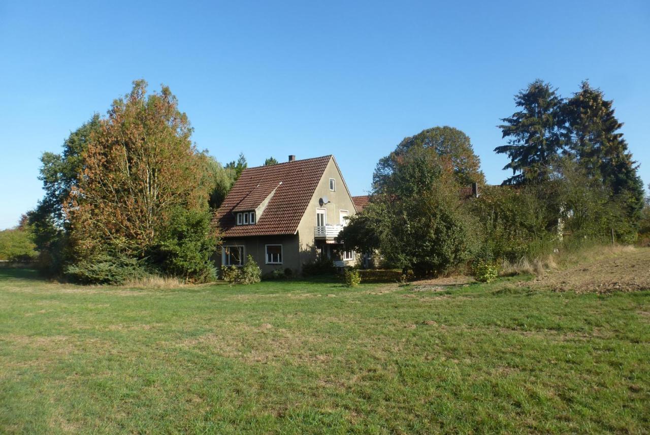 Fewo Im Naturschutzgebiet Hiddenhausen Exterior foto